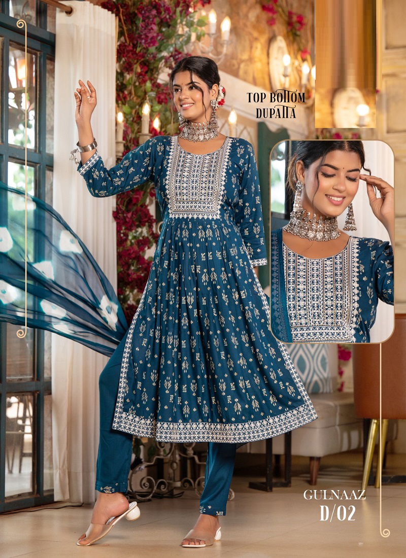 Gulnaaz By Kaya Designer Readymade Suits Catalog